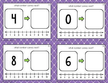 number sequencing task cards 1 20 by miss lulu tpt