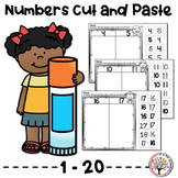 Number Sorting Cut and Paste