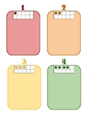 Number Sorting Mats: 1-8