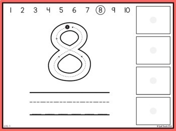 Subitizing Sorting Mats Differentiated Special Education for Preschool ...