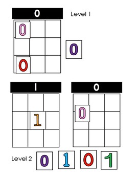 Preview of Number Sorting Mats (Numbers 0-30)