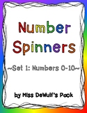 Number Spinner: Set 1 (0-10)