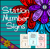 Number Station Signs-Meet the Teacher