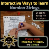 Number Strings Worksheets and Game