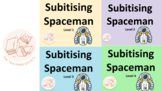 Number Subitising Space theme BUNDLE PACK