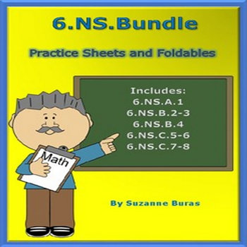 Preview of Number System Bundle: CCSS 6.NS.1-8
