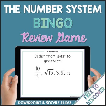 Preview of Number System Review Game