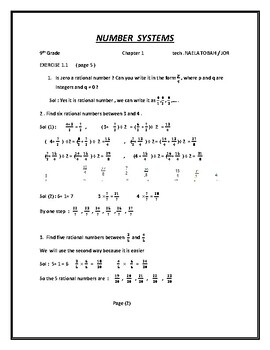 Preview of Number Systems Part 2