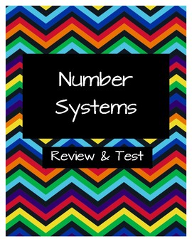 Preview of Number Systems Review and Test