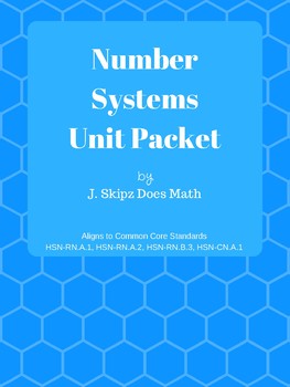 Preview of Number Systems Unit Packet