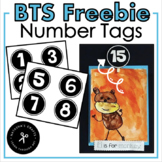 Number Tag Labels