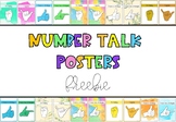 Number Talk Posters FREEBIE