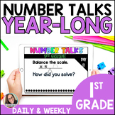 Number Talks - 1st Grade - Number Sense Activities- Math F