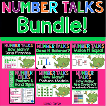 Preview of Number Talks Bundle