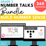 Number Talks Bundle for Grade 2: Dot Talks and Math Conversations