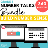 Number Talks Bundle Grade 5: Dot Talks and Math Conversati