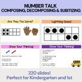 Number Talks - Composing and Subitizing for Kindergarten a