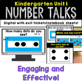 Number Talks Digital and paperless with printable worksheets