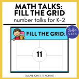 Number Talks: Fill the Grid Math Talks for Kindergarten & 