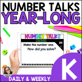 Number Talks - Kindergarten - Number Sense Activities- Mat