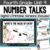 Fourth Grade Number Talks Unit 9 for Building Number Sense