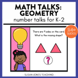 Number Talks: Geometry Math Talks for 1st and 2nd Grade
