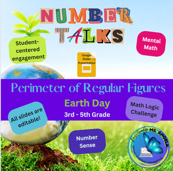 Preview of Number Talks - Perimeter of a Regular Figure, Geometry Grades 3-5
