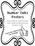 Number Talks Posters: Hand Signals and Communication