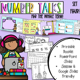 Number Talks | Set Four | PowerPoint, SeeSaw & Google Slid