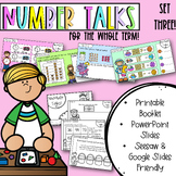 Number Talks | Set Three | PowerPoint, SeeSaw & Google Sli