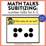 Number Talks: Subitizing Math Talks for Kindergarten & Fir