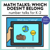 Number Talks: Which Doesn't Belong? Math Talks for K-2!
