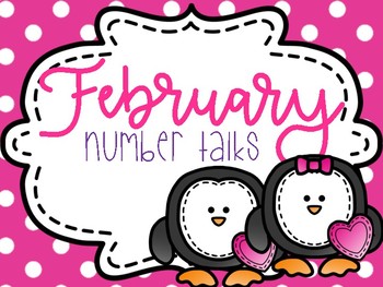 Preview of Number Talks for February