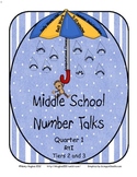 Number Talks for Middle School
