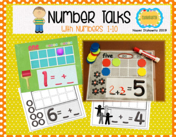 Preview of Number Talks with Numbers 1-10
