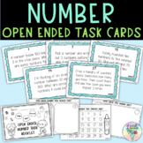 Number Task Cards - Open Ended Math Questions - Odd & Even