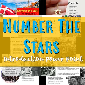 Preview of Number The Stars - An Introduction Power Point