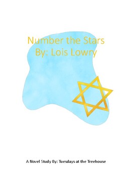 Preview of Number The Stars Novel Study