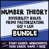 Number Theory Bundle - Divisibility, Prime Factorization, 