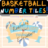 Number Tiles 1-100 NBA Basketball Team (Oklahoma City Thun