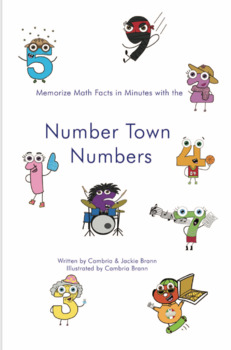 Preview of Number Town Number Story Book