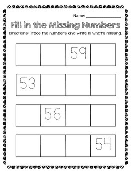 numbers to 100 kindergarten worksheets skip counting by