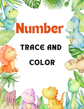 Preview of Number: Trace and color