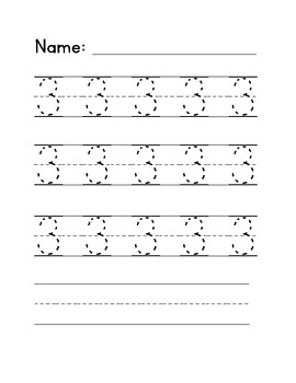 Number Tracers 1-20 By The Pre-k Lady 