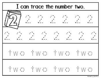 number tracing 1 20 by enchanting little minds tpt