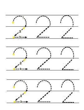 Number Tracing by I am a Happy Teacher | TPT