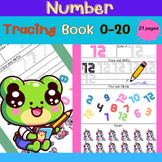 Number Tracing Book for Kids and Preschoolers :Ages 3-5