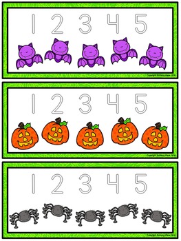 👉 Halloween Number Cards 1-6 (Teacher-Made) - Twinkl