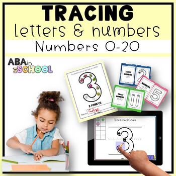 Preview of Number Tracing Numbers 0-20 Writing Formation and Number Sense Activities