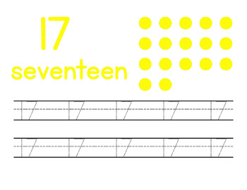 number tracing pages 1 20 by missmissg teachers pay teachers